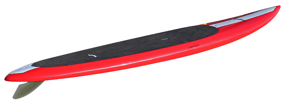M14 side profile showing rocker line and rail design