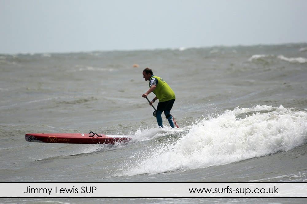 sup racing at paddle round the pier beach festival 2014