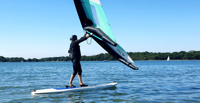 wingsurfing is so much fun and quick to learn in chichester