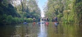 Hen party and stag do chichester, west sussex paddleboarding lessons