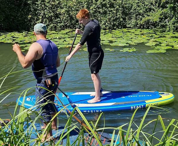 sup lessons for children on chichester canal e1686663101594