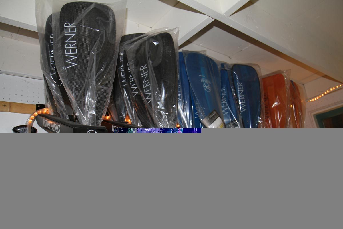 Werner sup paddles in stock